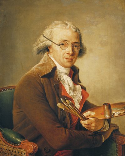 Retrato de Francois-Andre Vincent (1746-1816) de Adelaide Labille Guiard